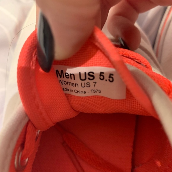 White and pink Vans - Picture 2 of 3